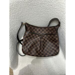 Louis Vuitton Damier Ebene Bloomsbury PM Crossbody Bag - Good Condition